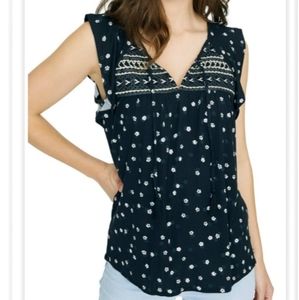 Sanctuary Floral Tank Top. Size XL